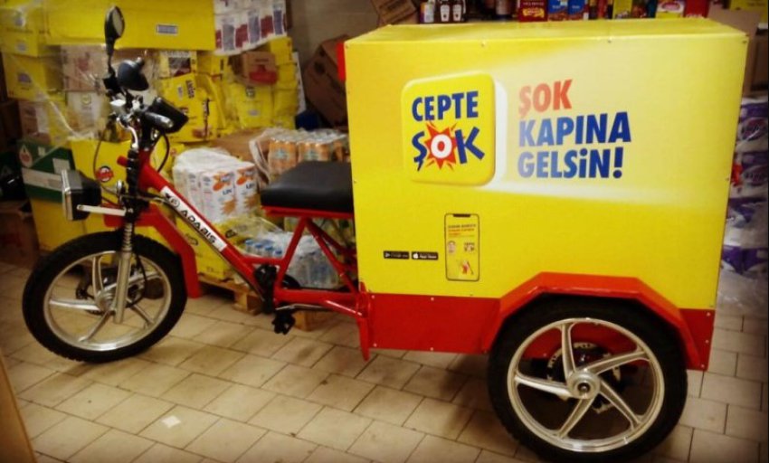 Paket Servis Teslimat Bisikleti